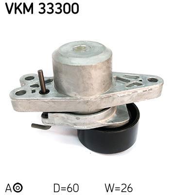 Galet tendeur de courroie d'accessoire SKF ref. VKM 33300